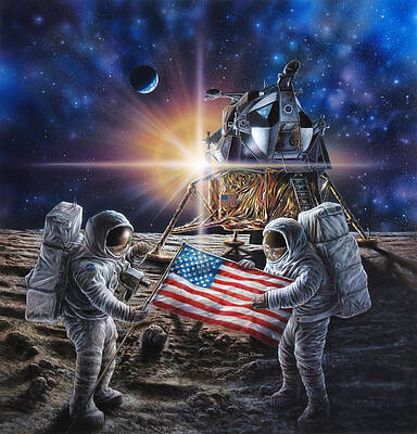 Apollo 11 by Don Dixon Apollo 11 by Don Dixon