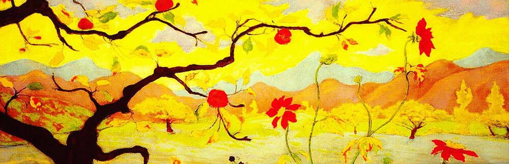 ART POSTER Apple Tree With Fruit Paul Ranson