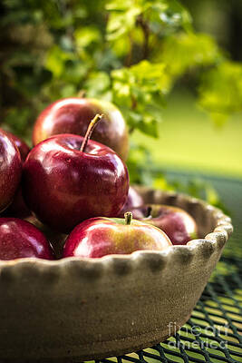 Apples Close Up by Christopher Jones