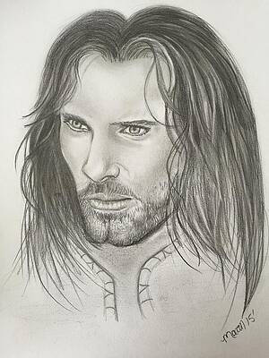 Aragorn Drawings - Fine Art America