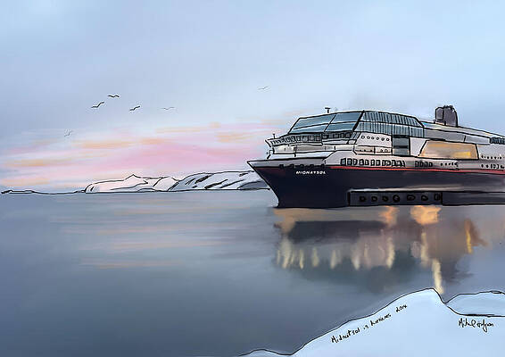 Arctic Glow in Kirkenes Norway by Michael Hodgson Arctic Glow in Kirkenes Norway by Michael Hodgson