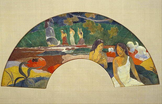 Arearea Joyousness II Print by Paul Gauguin