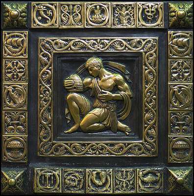 Aristaeus Bronze plate by Christopher Flees Aristaeus Bronze plate by Christopher Flees