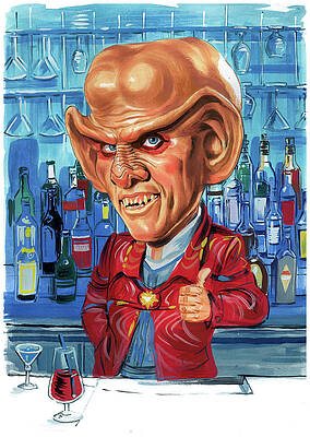 Armin Shimerman as Quark by Art  