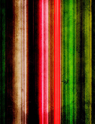 Wall Art - Digital Art - Array of Textured Colors by Phil Perkins