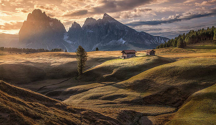 Wall Art - Photograph - As The First Rays Warm Up The Land by Peter Svoboda, Mqep