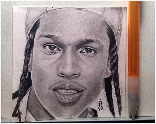 Featured image of post Simple Asap Rocky Drawing A rocky rapper drawing asap mob desktop asap rocky face head png
