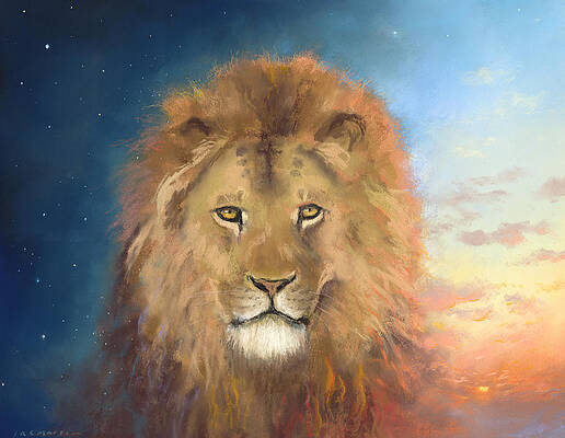 Narnia - Aslan Art Print for Sale by kixbaxrelax