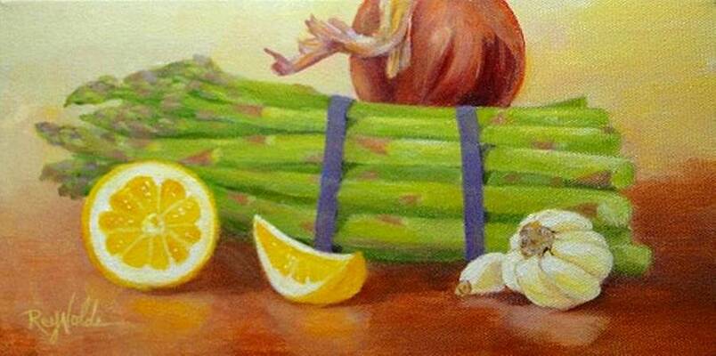 Asparagus For Dinner by Carol Reynolds Asparagus For Dinner by Carol Reynolds