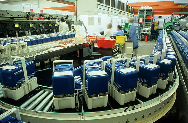 Wall Art - Photograph - Assembly Of Technetium Generators At Amersham Int. by David Parker/science Photo Library