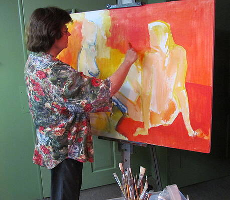 At Work on The Innocents by Betty Pieper At Work on The Innocents by Betty Pieper