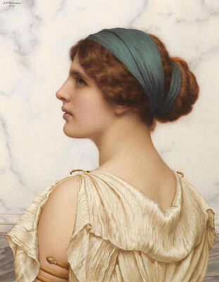 Atalanta Print by John William Godward