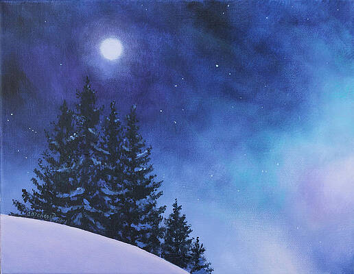 Aurora Borealis Winter by Cecilia Brendel Aurora Borealis Winter by Cecilia Brendel
