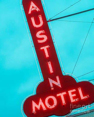 Austin Motel Sign by Sonja Quintero Austin Motel Sign by Sonja Quintero
