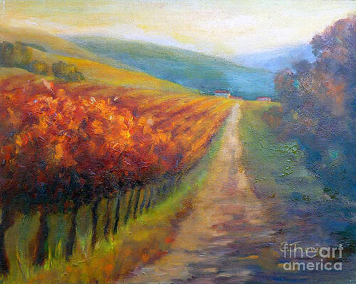 Autumn in the Vineyard by Carolyn Jarvis Autumn in the Vineyard by Carolyn Jarvis