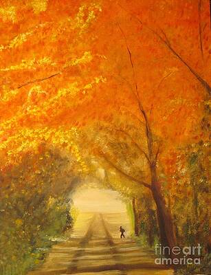 Autumn - Original Oil Painting by Anthony Morretta Autumn - Original Oil Painting by Anthony Morretta