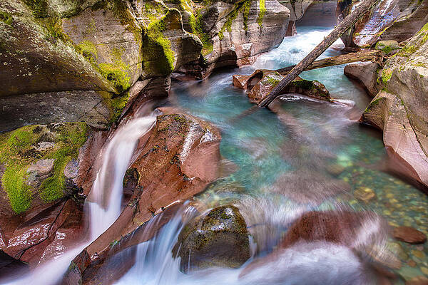 Wall Art - Photograph - Avalanche Gorge 4 of 4 by Adam Mateo Fierro