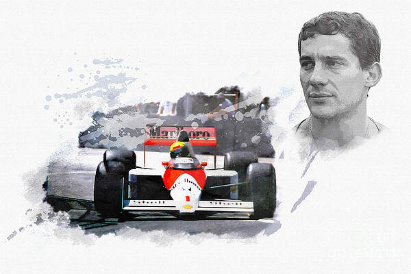 Ayrton Senna Genius by Roger Lighterness Ayrton Senna Genius by Roger Lighterness