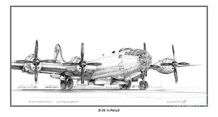 B-29 by Kenneth De Tore B-29 by Kenneth De Tore