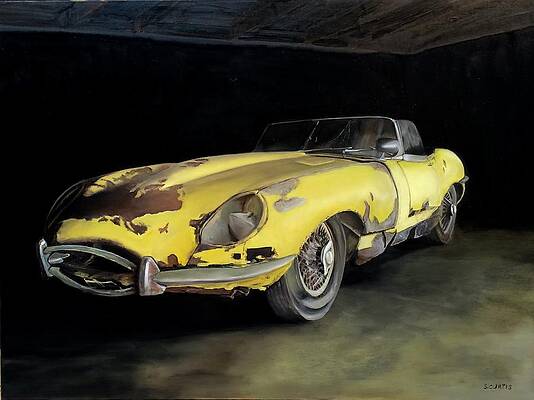 Back Of The Garage by Stuart Curtis