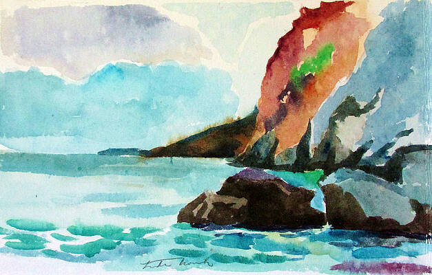 Balcony View Of Boulders by Linda Novick Balcony View Of Boulders by Linda Novick