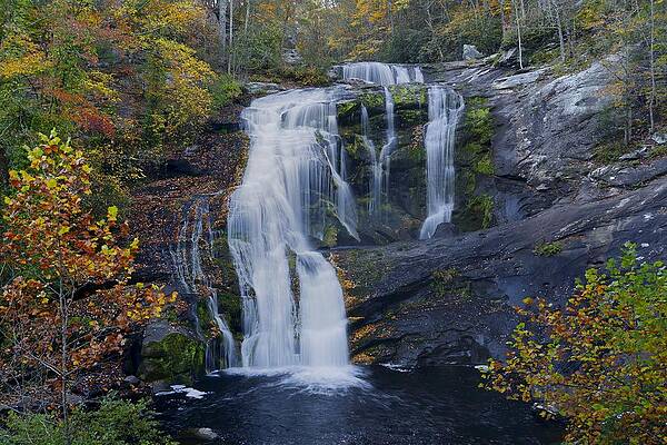 Bald River Falls in October by Darrell Young