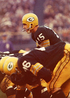 Wall Art - Photograph - Bart Starr In Charge by Retro Images Archive