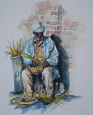 Basket Weaver by Sharon Sorrels Basket Weaver by Sharon Sorrels