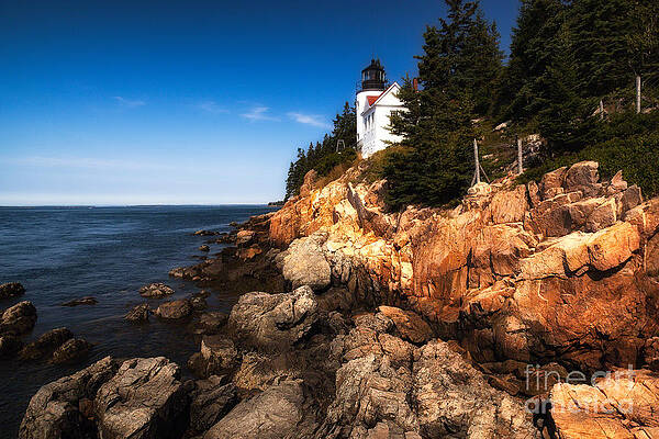 Bass Harbor Lighthouse by Deborah Scannell Bass Harbor Lighthouse by Deborah Scannell