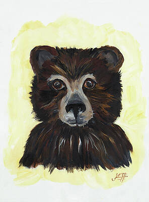 Wall Art - Painting - Bear Bear by Julie Derice