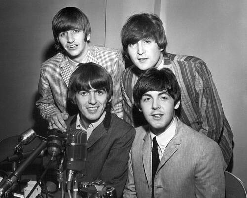 Wall Art - Photograph - Beatle Interview by Retro Images Archive