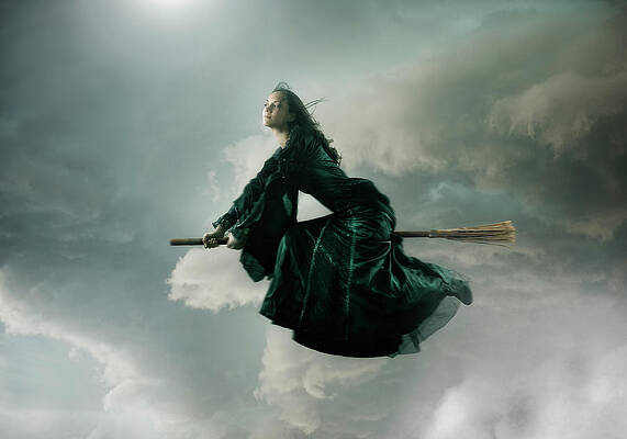 Wall Art - Photograph - Beautiful Witch by Colin Anderson