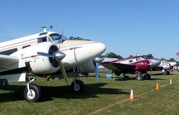 Wall Art - Photograph - Beech 18s by Matt Abrams
