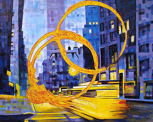 Wall Art - Painting - Before These Crowded Streets by Joshua Morton