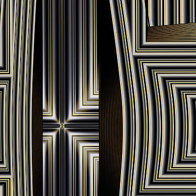 Wall Art - Digital Art - Behind Closed Doors by Vic Eberly