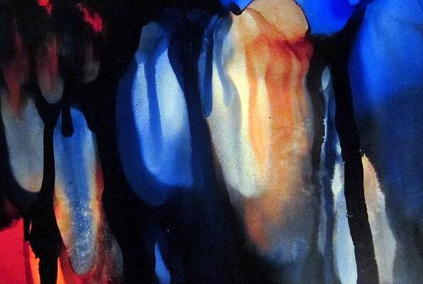 Wall Art - Mixed Media - Behind the Shadows by Aimee Bruno