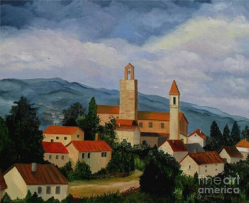 Bell Tower of Vinci by Julie Brugh Riffey Bell Tower of Vinci by Julie Brugh Riffey