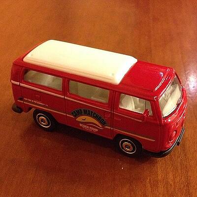 Wall Art - Photograph - Ben Earned A Matchbox Vw T-2 Bus For by Simon Prickett
