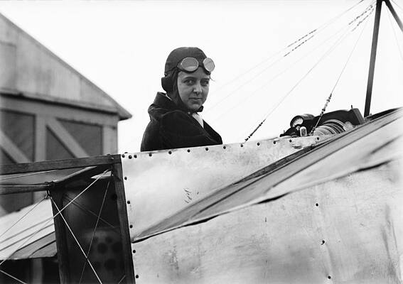 Wall Art - Photograph - Bernetta Miller, US aviator by Science Photo Library