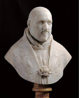 Wall Art - Photograph - Bernini Gian Lorenzo, Bust Of Pope Paul by Everett