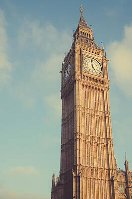 Big Ben Tower Clock Face Close Up by Sherif A. Wagih (s.wagih@hotmail.com)