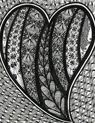 Zentangle Drawings (Page #5 of 35) | Fine Art America