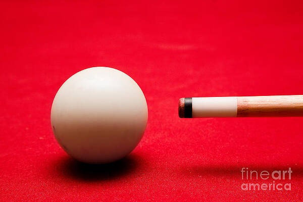 Wall Art - Photograph - Billards pool game by Michal Bednarek