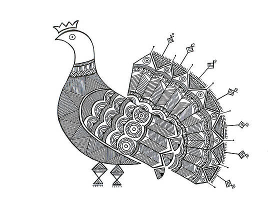 Wall Art - Drawing - Bird Dove by MGL Meiklejohn Graphics Licensing