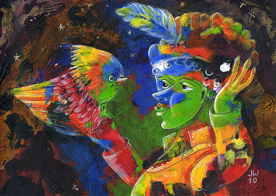 Bird in the hand by June Walker Bird in the hand by June Walker