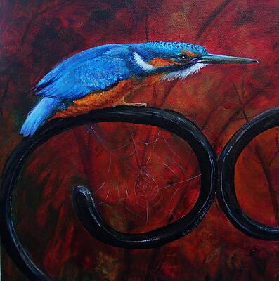 Bird on a Wire by Leslie Hoops-Wallace Bird on a Wire by Leslie Hoops-Wallace