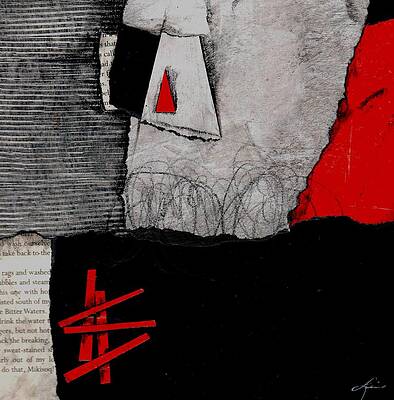 Wall Art - Mixed Media - Bitter Waters by Laura  Lein-Svencner