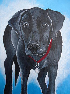 Black Lab by Leslie Manley Black Lab by Leslie Manley