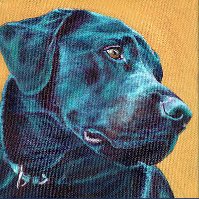 Black Labrador Paintings (Page #5 of 16) | Fine Art America