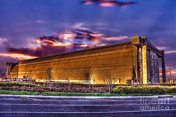 Wall Art - Photograph - Blimp Hanger by Tommy Anderson